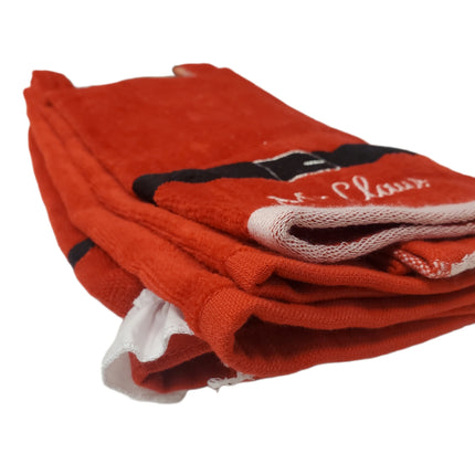 Mr. & Mrs. Claus Quality Hand Towels, Set of 2, st. nicholas square