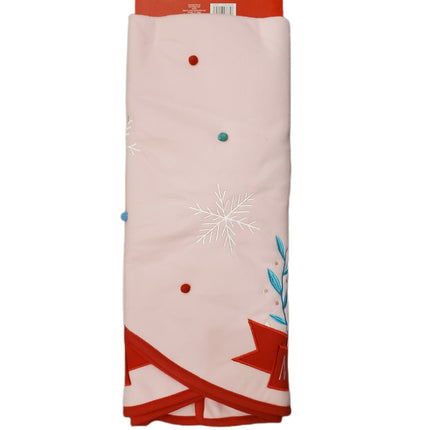 Ashland Merry Christmas Embroidered Tree Skirt 48in