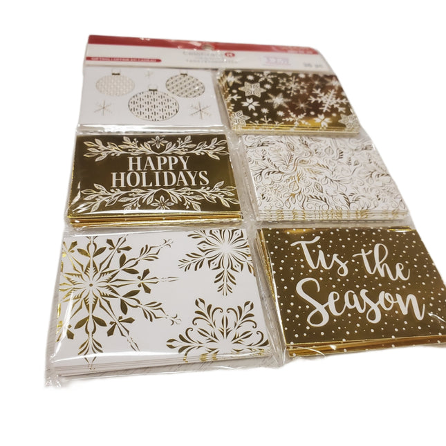 36-pc Gold & White Gift Tags Assortment