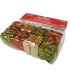 8-pc  Red Green Gold Presents