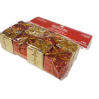 8-pc Red Gold Presents