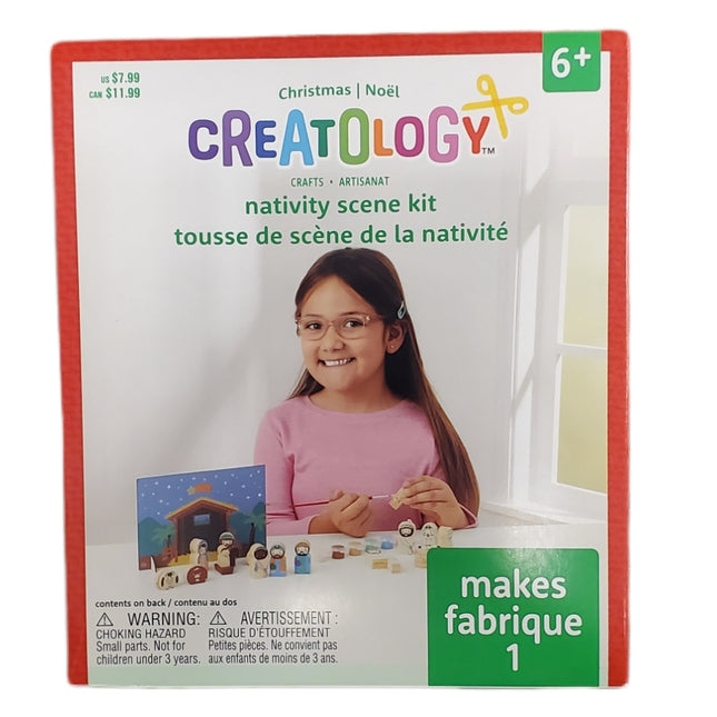 Creatology Nativity Scene Kit Wood Shapes Christmas