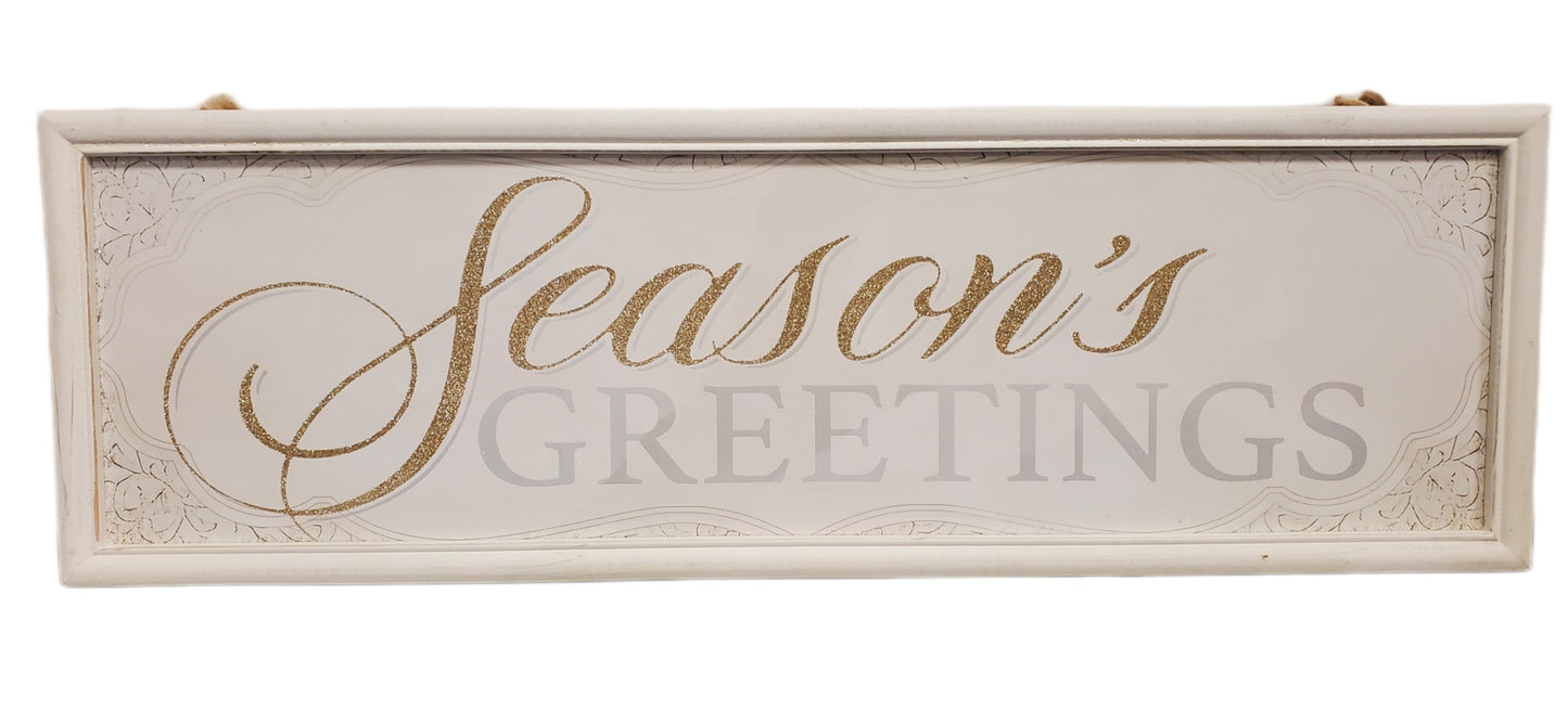 ASHLAND CHRISTMAS WALL SIGN, 28 X 9 in