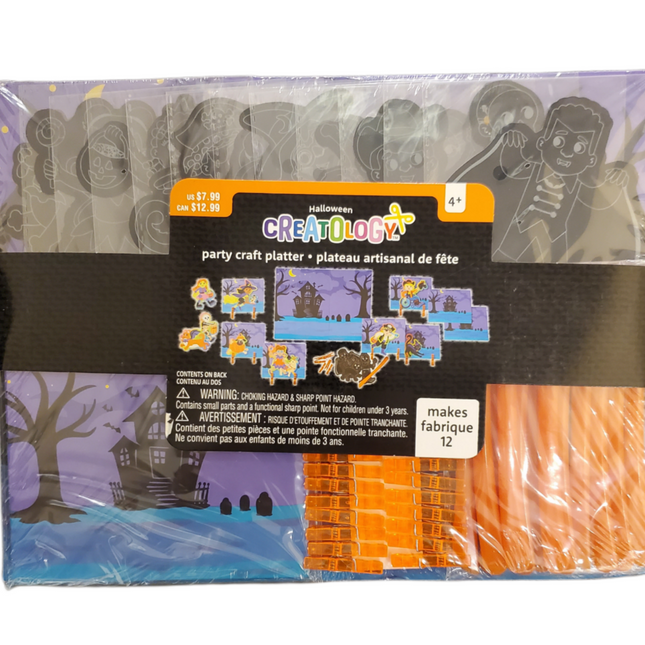 Halloween Craft Platter for Kids 4+ by Creatology