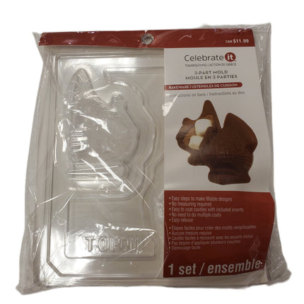 celebrate It Thanksgiving 3-Part Mold Bakeware Set