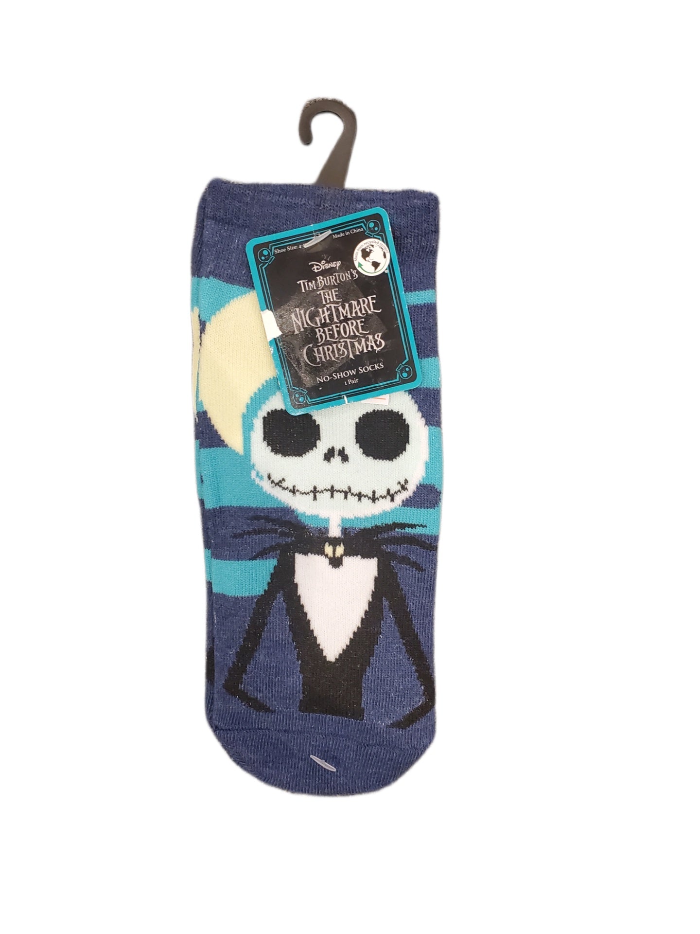 DISNEY, TIM BURTON'S, THE NIGHTMARE BEFORE CHRISTMAS NO-SHOW SOCKS