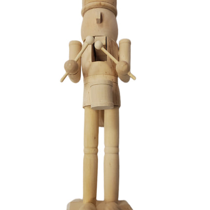 14" DIY Pinewood Drummer Nutcracker Kit