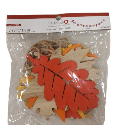 Fall Thanksgiving Garland - 6.23 Feet Home Decor