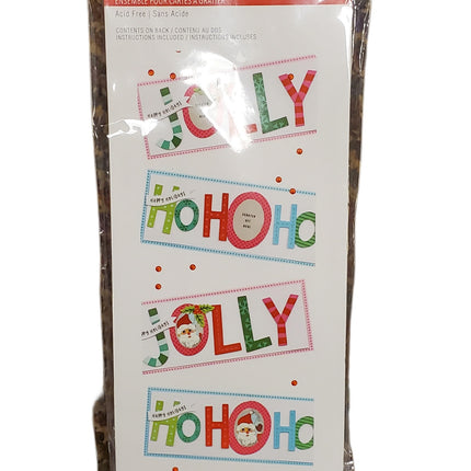 RECOLLECTIONS CHRISTMAS SCRATCH OFF CARD KIT