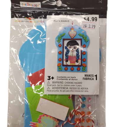 Dia De Los Muertos Halloween Frame Kit Decor Creatology