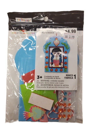 Dia De Los Muertos Halloween Frame Kit Decor Creatology