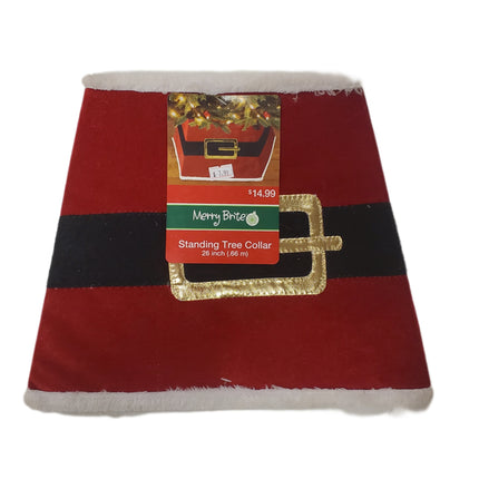 STANDING TREE COLLAR 26 in, Santa's Belt