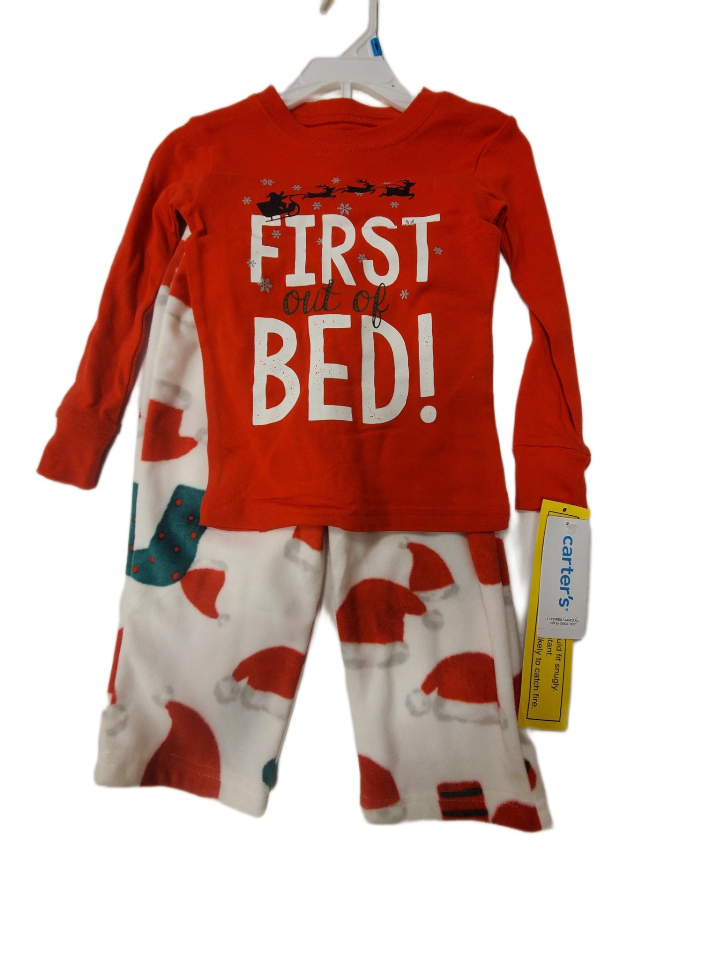 CARTERS 2-PIECE PAJAMA SET CHRISTMAS