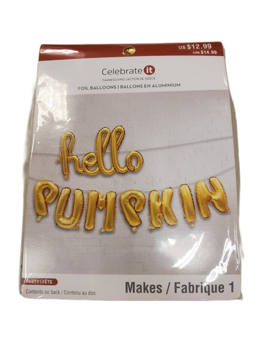 CELEBRATE IT THANKSGIVING FOIL BALLOONS