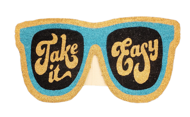 Ashland "Take It Easy" Welcome Mat, 17.5" x 28.5"