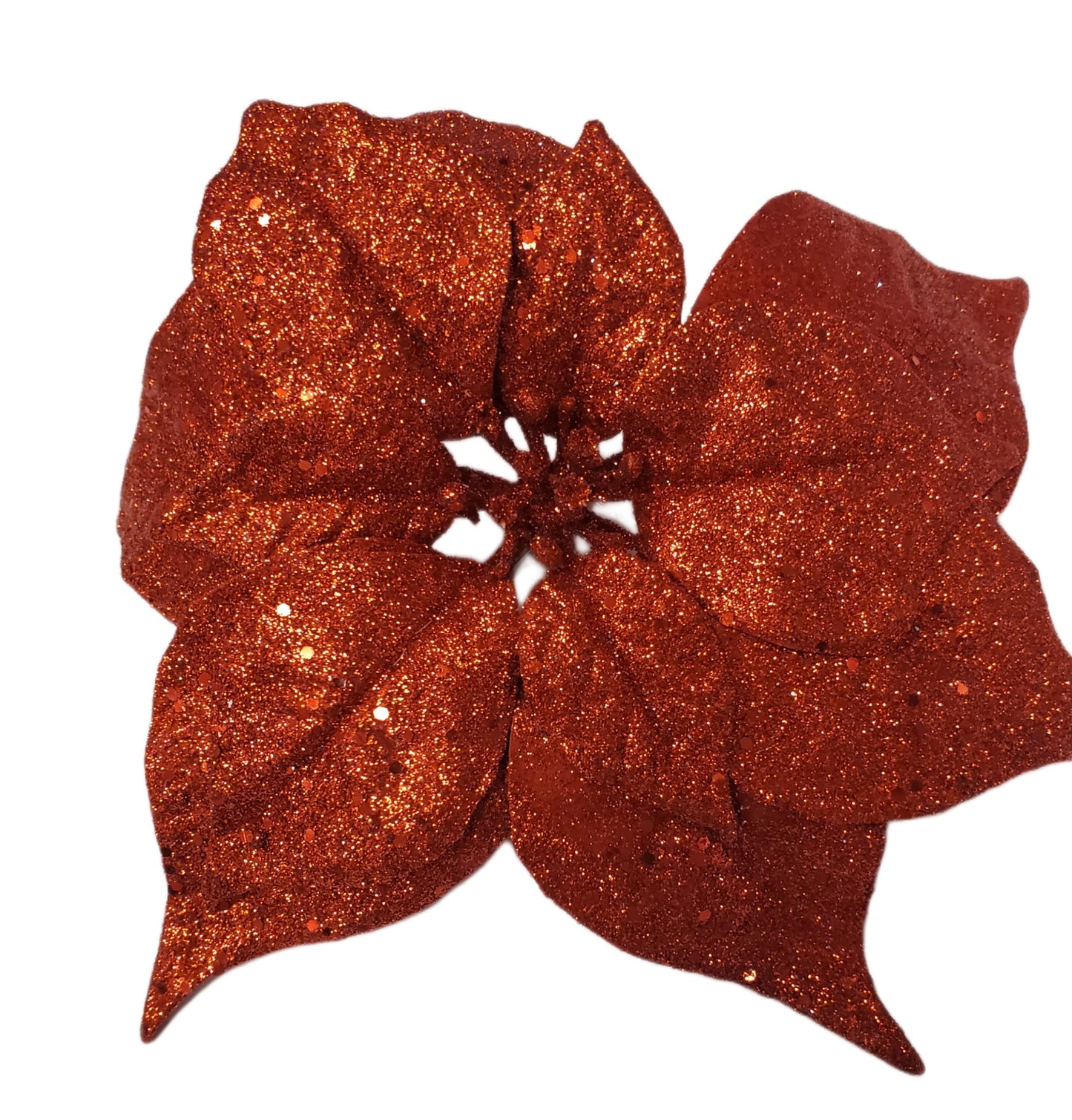 Ashland Clip on Floral Accent Poinsettia