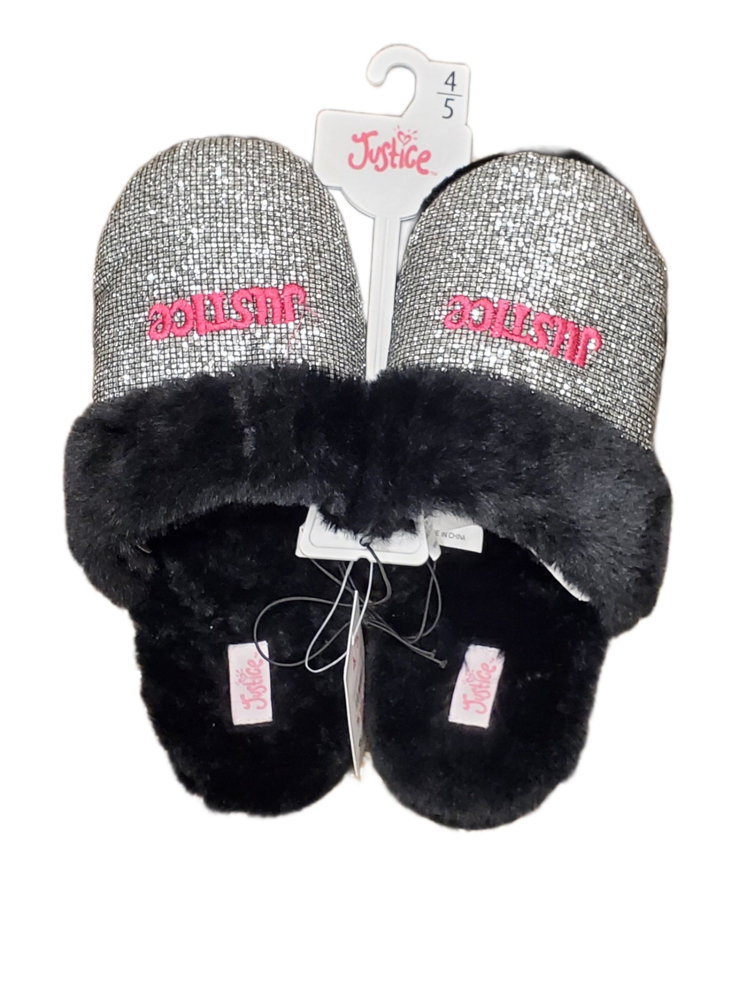 Brand New Super Soft Girls Justice Slippers