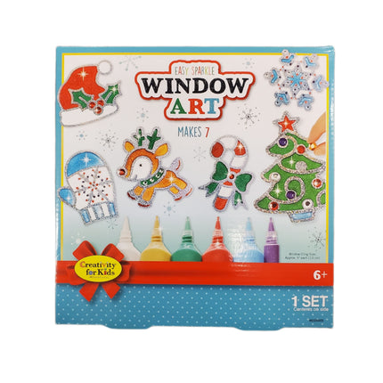 Easy Sparkle Window Art Makes 7 Creativity for Kids