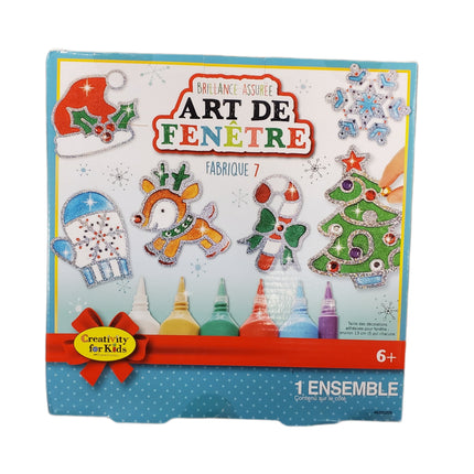 Easy Sparkle Window Art Makes 7 Creativity for Kids