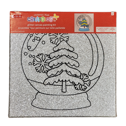 Creatology Glitter Christmas Canvas Painting Kit