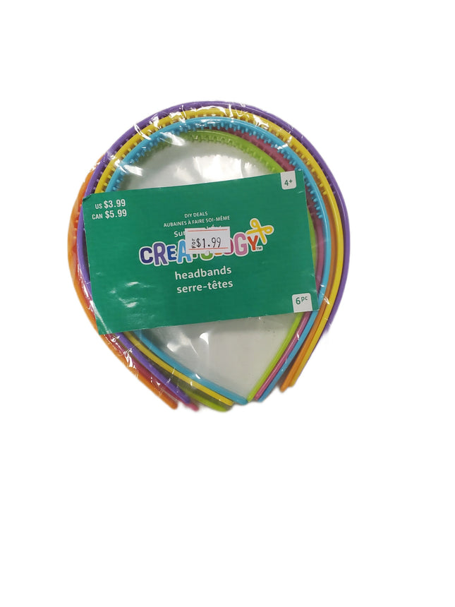 Creatology 6-Pack Assorted Color Headbands