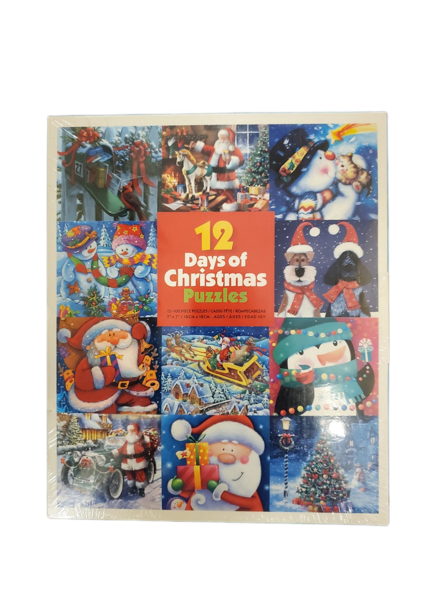 12 Days Of Christmas Puzzles 12 100-pc Puzzles