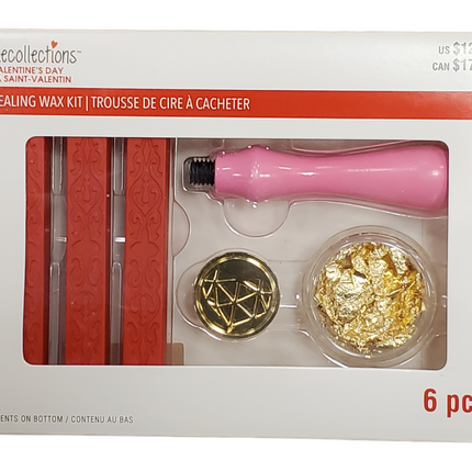 Valentine's Day Sealing Wax Kit 6-Pc by Recollections