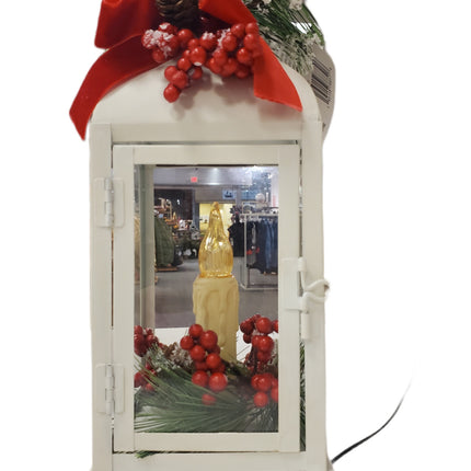 Ashland LED White Candle Lantern for Home Decor