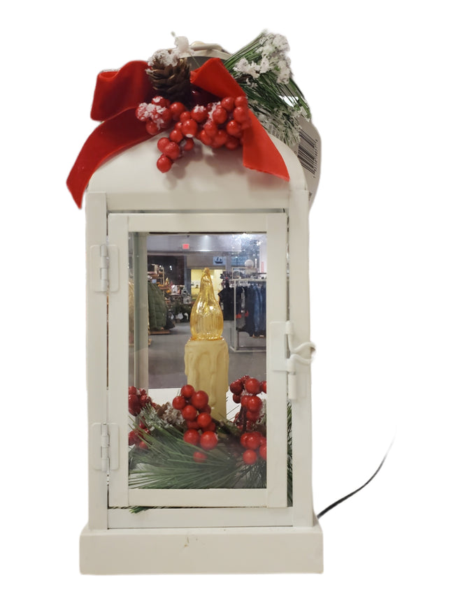 Ashland LED White Candle Lantern for Home Decor
