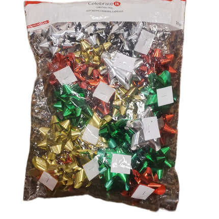 Peel and Stick Gift Wrapping Bows by Celebrate It