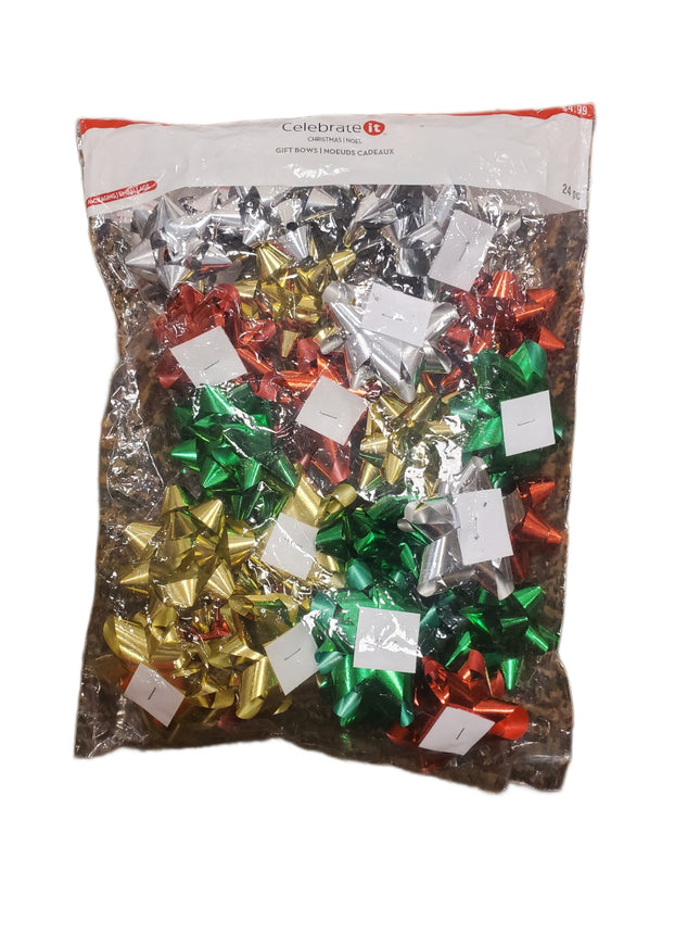 Peel and Stick Gift Wrapping Bows by Celebrate It