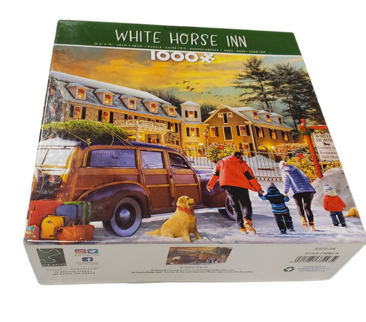 CEACO WHITE HORSE INN PUZZLE 1000 pc