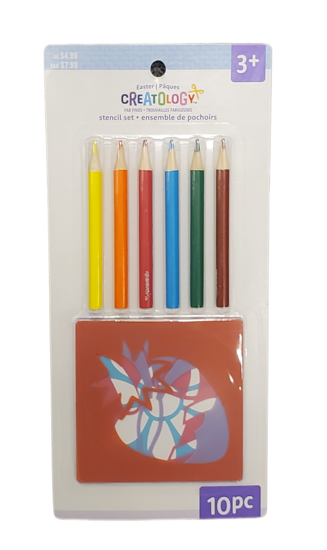 Creatology 10-Pc Easter Craft Stencil Set