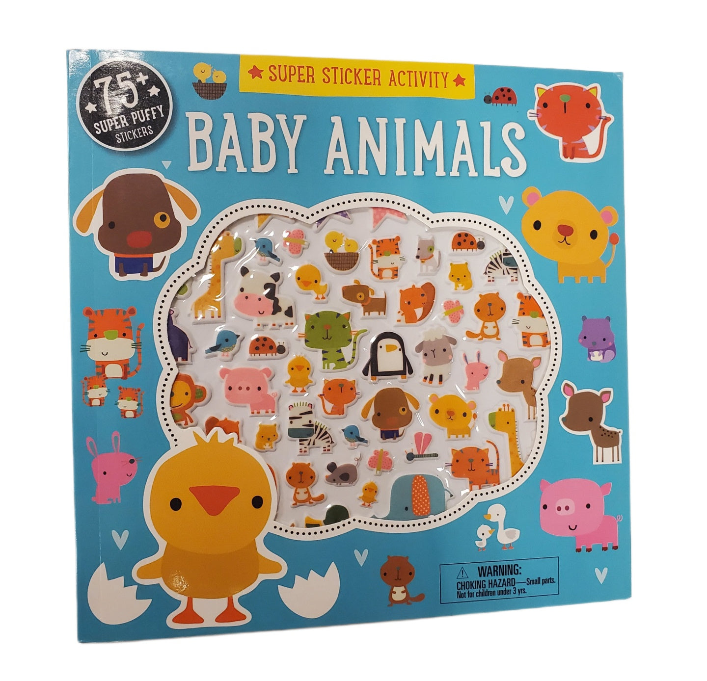 SILVER DOLPHIN BOOKS BABY ANIMALS STICKER BOOK