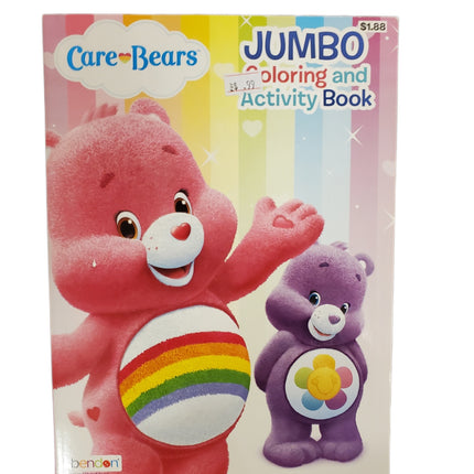 Jumbo Easter Care Bears Coloring & Activity Book