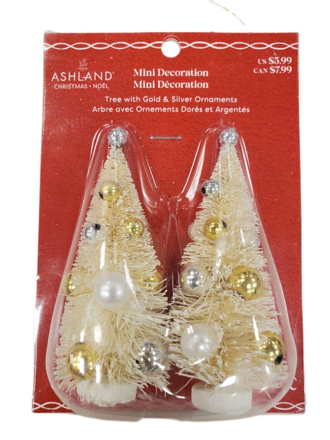 Ashland Mini Christmas Tree Ornaments Set