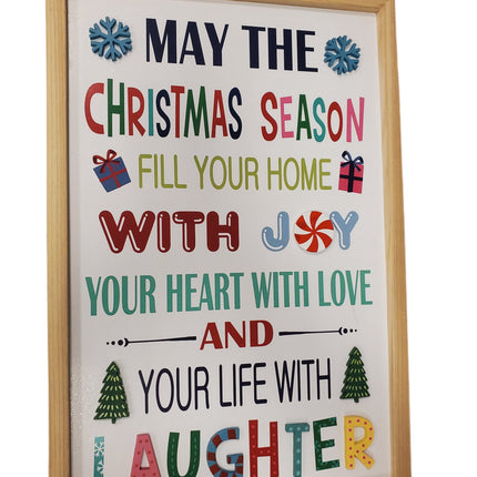 Ashland Christmas Wall Sign 18x12" - Holiday Decor