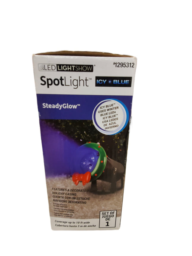 Gemmy Holiday Lightshow Projector - Ice Blue LEDs