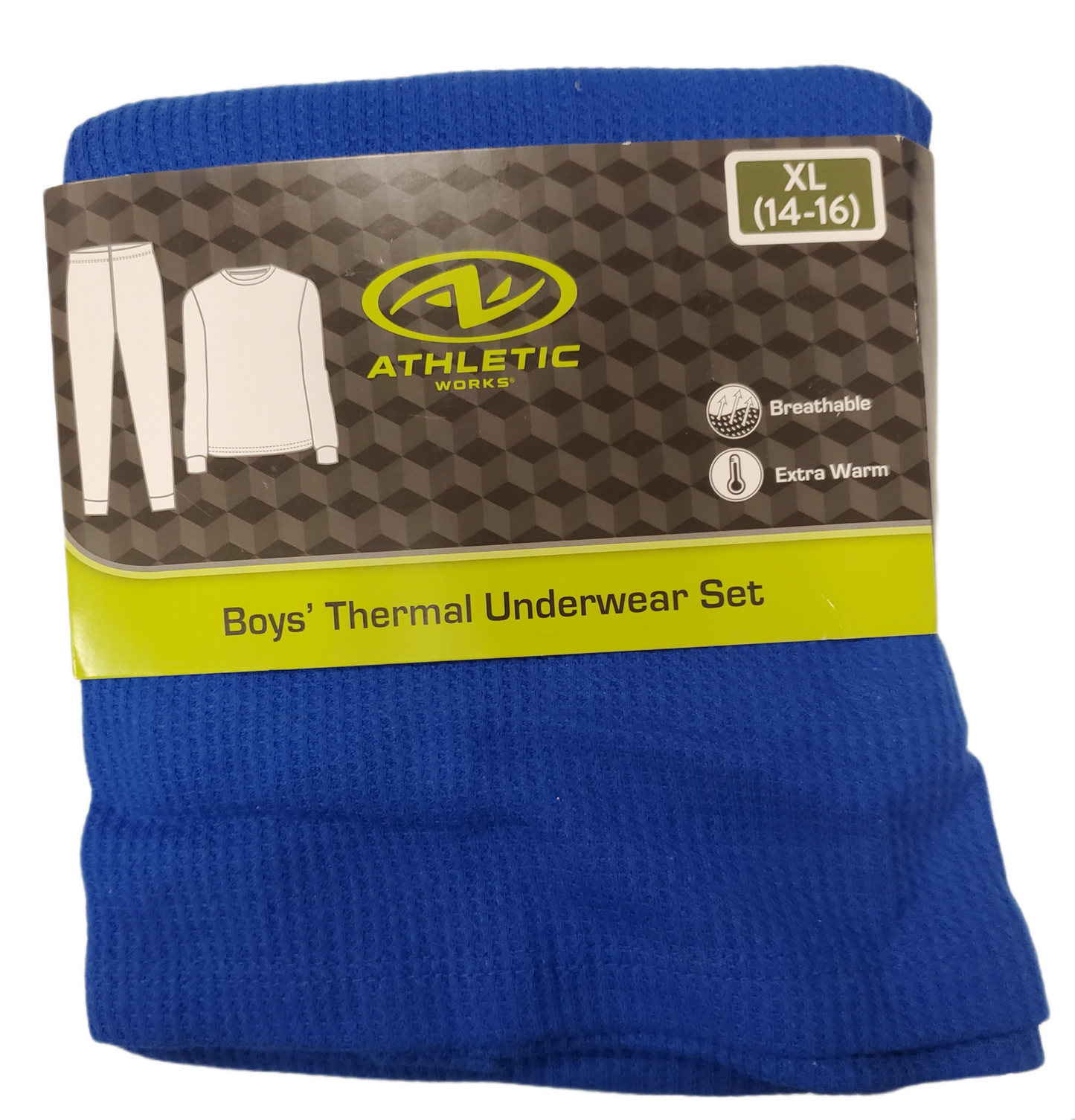 BOYS THERMAL UNDERWARE SET, GREY, BLACK, NAVY, SKY