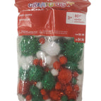 Green Pom-Poms