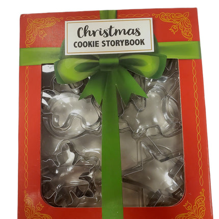 Christmas Story Book Cookie Cutters, 12-Piece Set