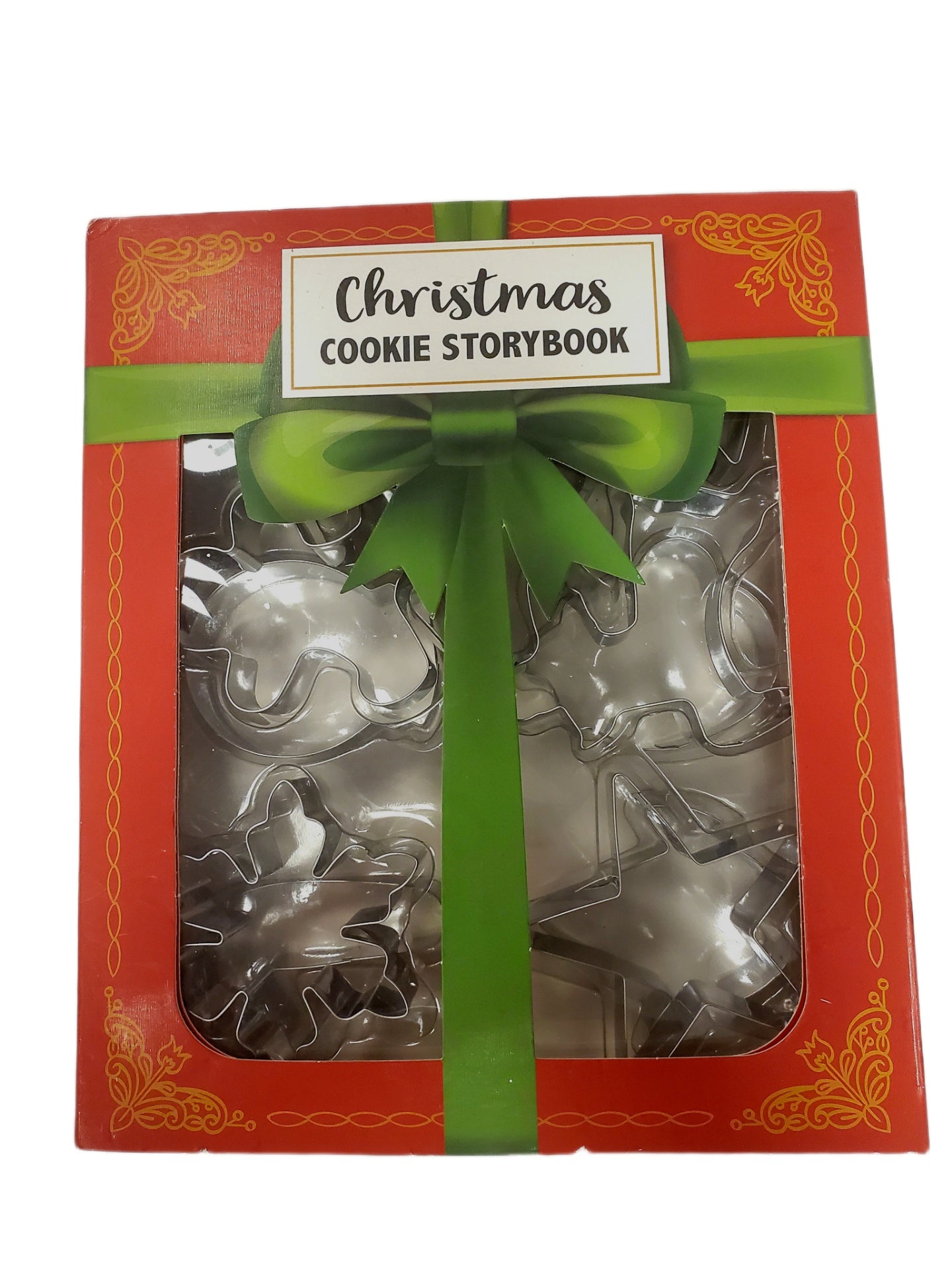 Celebrate It Christmas Cookie Story Book 12 Cookie Cutters