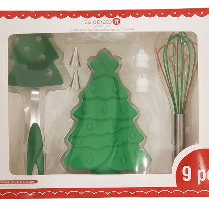 Christmas Baking Set 9-Piece - Celebrate It