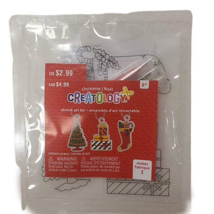Creatology Christmas Shrink Art Craft Kit