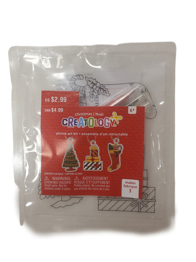 Creatology Christmas Shrink Art Craft Kit