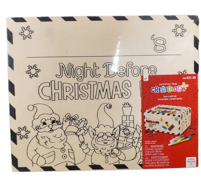 Creatology Christmas Craft Box Kit - Home Decor