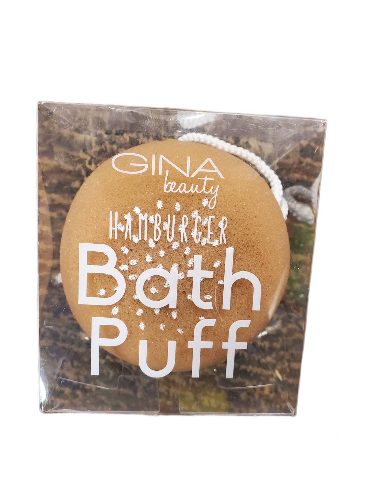 Gina Beauty Hamburger Bath Puff Body Exfoliating