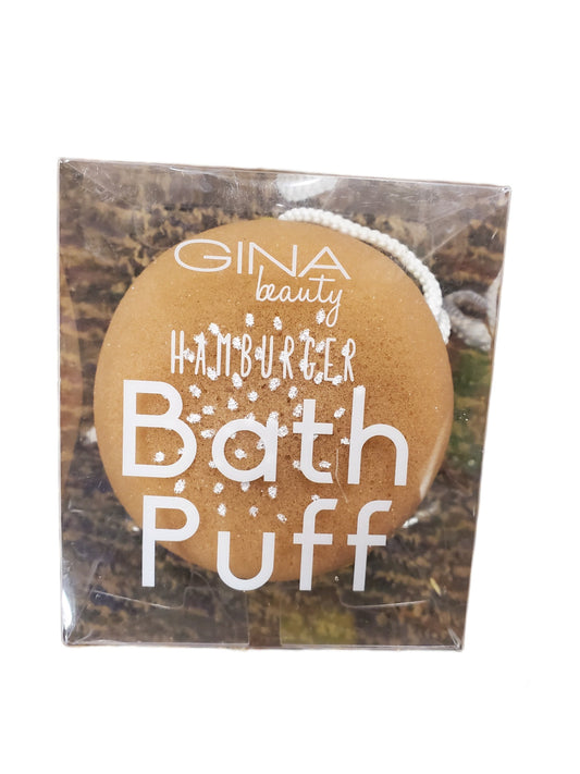 Gina Beauty Hamburger Bath Puff Body Exfoliating