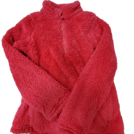 Wonder Nation Girls 1/4 Zip Pull Over