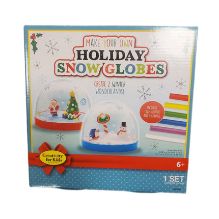 DIY Christmas Snow Globes Craft Kit for Kids